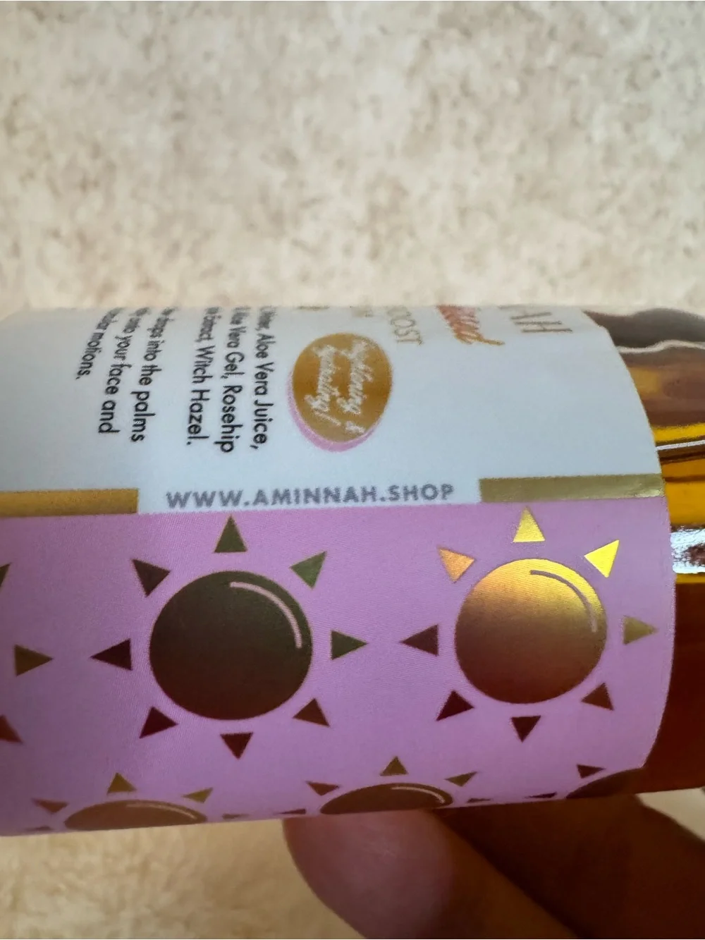 Aminnah sunkissed vitamin
